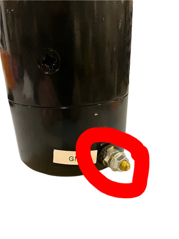 Auto Crane 262036  24V-Electric Motor Assembly - 24V, RE-12000, w/Isolated Ground For 5005EH, 6006EH