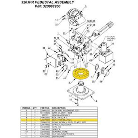 Auto Crane 320878010 KIT, REPLACEMENT FOR 320878000