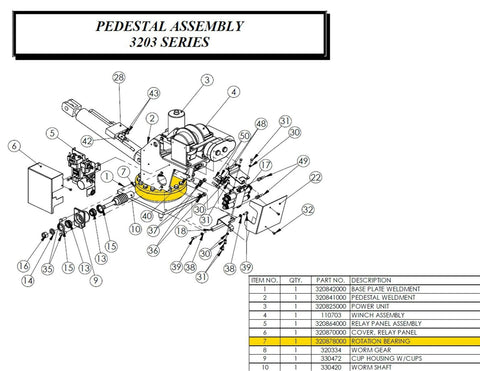 Auto Crane 320878010 KIT, REPLACEMENT FOR 320878000