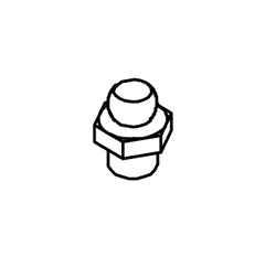 Stellar C1592 ZERK 1/8 NPT STRAIGHT
