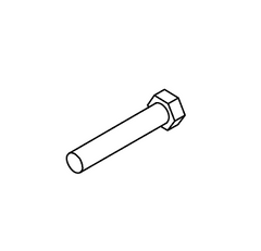 Stellar 47868 CAP SCR 0.50-13X2.75 HHGR8