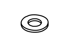 Stellar C5902 WASHER 0.63 SAE FLAT YELLOW GR8