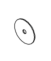 Stellar 12922 THRUST WASHER 0.64X4.00X0.125 UHMW