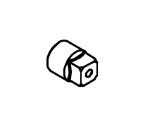 Stellar C4841 PLUG 0.38 NPT SQ HD BLK