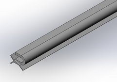 Stellar 22426 WEATHERSTRIP CLIP ON FLAP SEAL SD-137 UNIGRIP (RM)