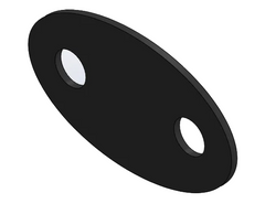 Stellar D0584 GASKET DOOR HOLDER NEOPRENE