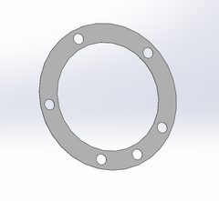 Stellar 5822 GASKET BEARING CARRIER-V480 (.015)