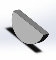 Stellar C4703 KEY WOODRUFF 5/32 X 3/4 #8