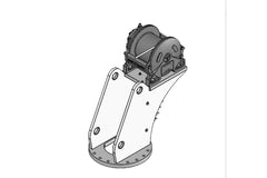 Stellar 107779 RETROFIT KIT WINCH 3750 ROTZLER TI2CC W/100 FT ROPE