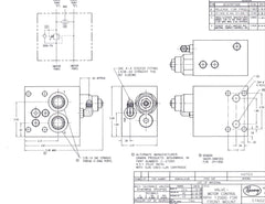 Auto Crane 516028 VALVE-MOTOR CONTROL,RPH12 FRT.MOUNT