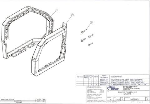 Auto Crane 366823470 REMOTE GUARDS, KIT, NEXSTAR