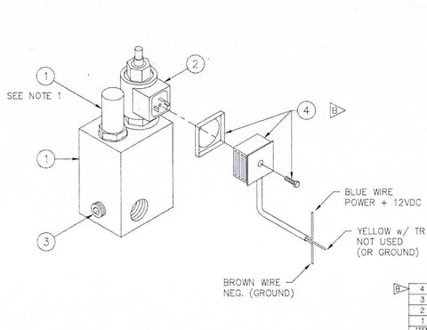 Auto Crane 366212000 VALVE VENTED RELIEF ASSY