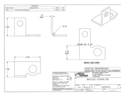 Auto Crane 320989235 BRACKET, POWER UNIT