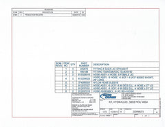 Auto Crane 320988275 KIT, HYDRAULIC, 3203 PRX/4004