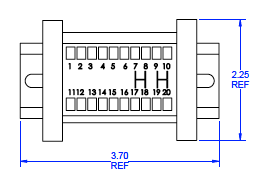 Auto Crane 320803000 TERMINAL STRIP 10