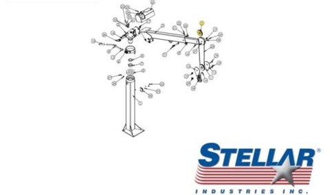 Stellar 17222 Sheave - Wire Rope