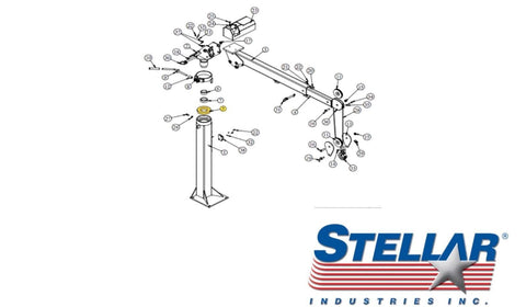 Stellar 18069 Bearing - Radial Ball