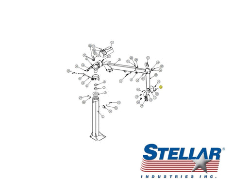 Stellar 18714 Pin Weldment Latching