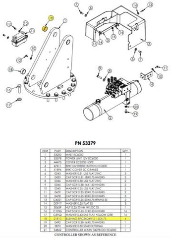 Stellar 21810 Bushing 1.50" x 0.75"