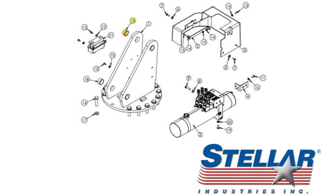 Stellar 21810 Bushing 1.50" x 0.75"