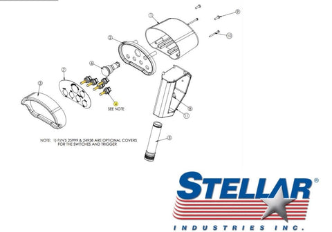 Stellar 22600 Toggle Switch (GA609 & 916 Radio Systems)