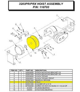 Auto Crane 320379 DRUM- AUTO CRANE