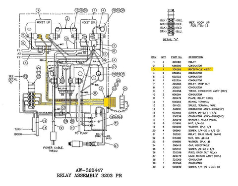 Auto Crane 330285000 Receptacle Assembly 10 pin screw on