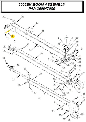 Auto Crane 366193000 Pin Extension Cyl