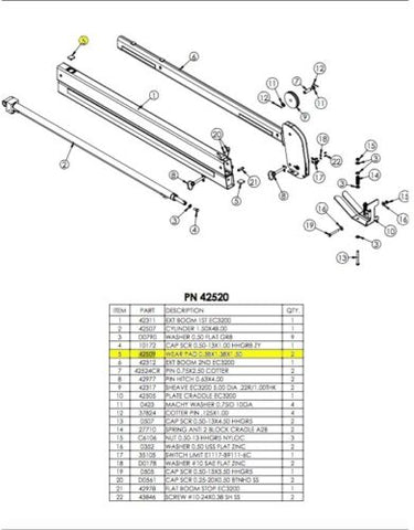 Stellar 42509 Wear Pad