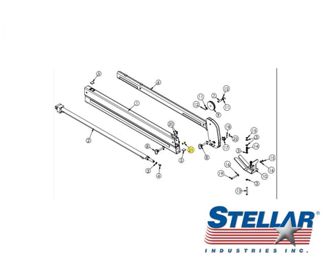 Stellar 42978 Boom Stop Flat