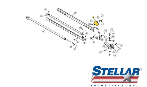 Stellar 50387 Sheave - Wire Rope