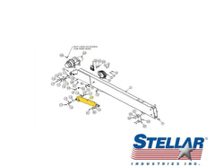 Stellar 50609 Cylinder - Main Lift 4.00 x 14.50