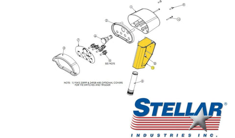 Stellar 50932 Handle Assembly (5 Function 916 Radio Systems)