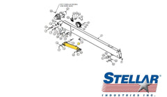 Stellar 53232 Cylinder - Main Lift 4.00 x 21.00