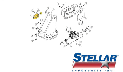 Stellar 54862 CONTACTOR 12V WINCH WARN DC3000