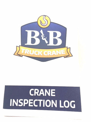 Auto Crane 999978000 Inspection Log