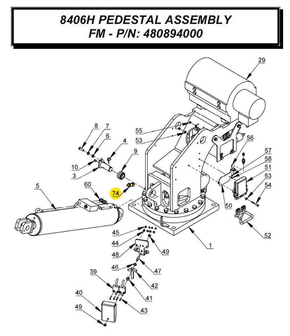 Auto Crane 366478010 TRANSDUCER, PRESSURE 0-4000PSI 0-5V