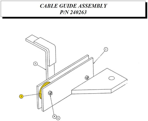 Auto Crane 201600000 Bearing For 5004 & 6006 Cable Cranes