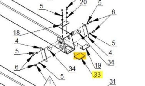 Auto Crane 360674000 PLATE WEAR PAD