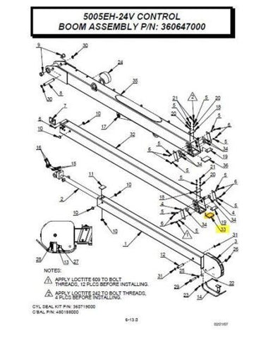 Auto Crane 360674000 PLATE WEAR PAD