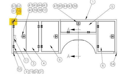 Auto Crane 750977000 LIGHT,CLEARANCE MRKR.AMB